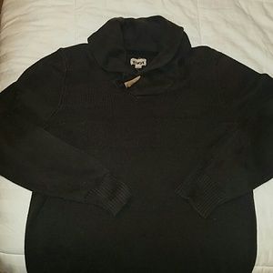 1901 Houndstooth Cowl sweater